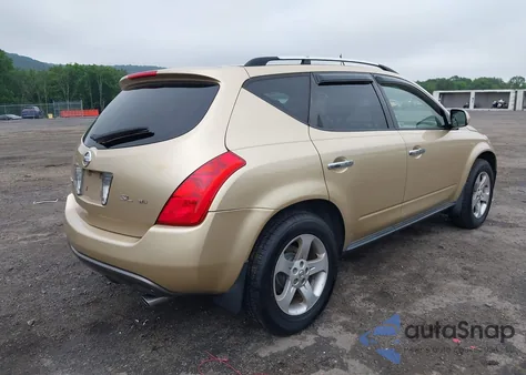 2003 Nissan Murano Sl z USA, uszkodzony, nr VIN JN8AZ08W53W210912